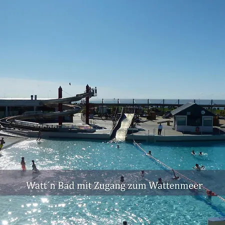 De Tuunkrueper Mit Deichblick Nordseeluft Von Der Terrasse Aus Διαμέρισμα *