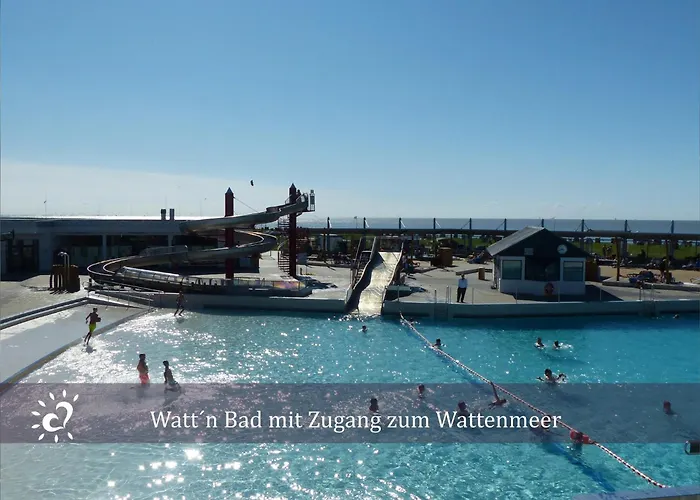 De Tuunkrueper Mit Deichblick Nordseeluft Von Der Terrasse Aus Apartman *