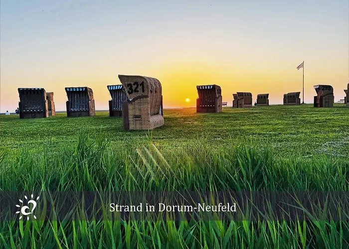 De Tuunkrueper Mit Deichblick Nordseeluft Von Der Terrasse Aus Apartman *